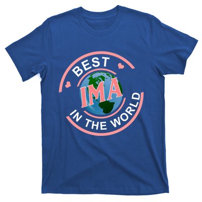 Best Ima In The World Jewish Mom Mother's Day Funny Gift T-Shirt