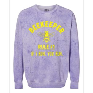 Beekeeper If I Run You Run Colorblast Crewneck Sweatshirt