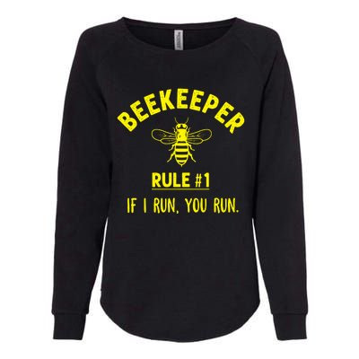 Beekeeper If I Run You Run Womens California Wash Sweatshirt