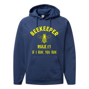 Beekeeper If I Run You Run Performance Fleece Hoodie