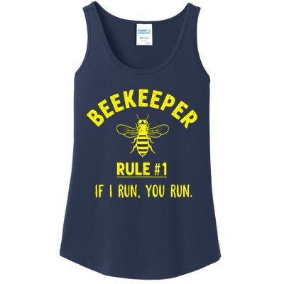 Beekeeper If I Run You Run Ladies Essential Tank