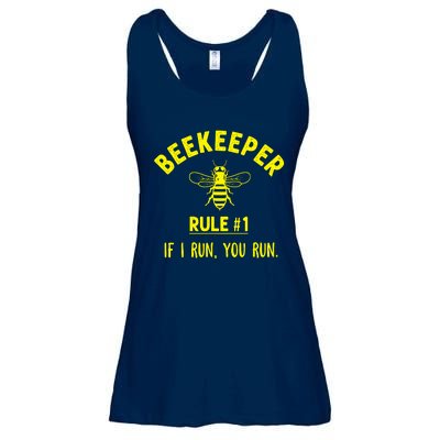 Beekeeper If I Run You Run Ladies Essential Flowy Tank