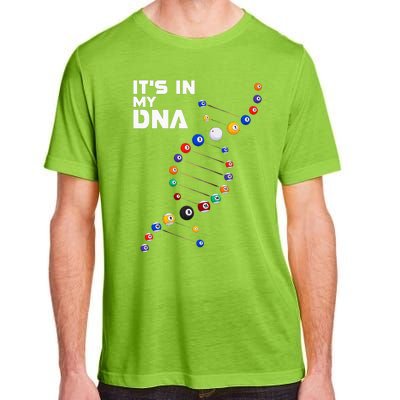 Billiards It's In My DNA  Pool Billiard Adult ChromaSoft Performance T-Shirt