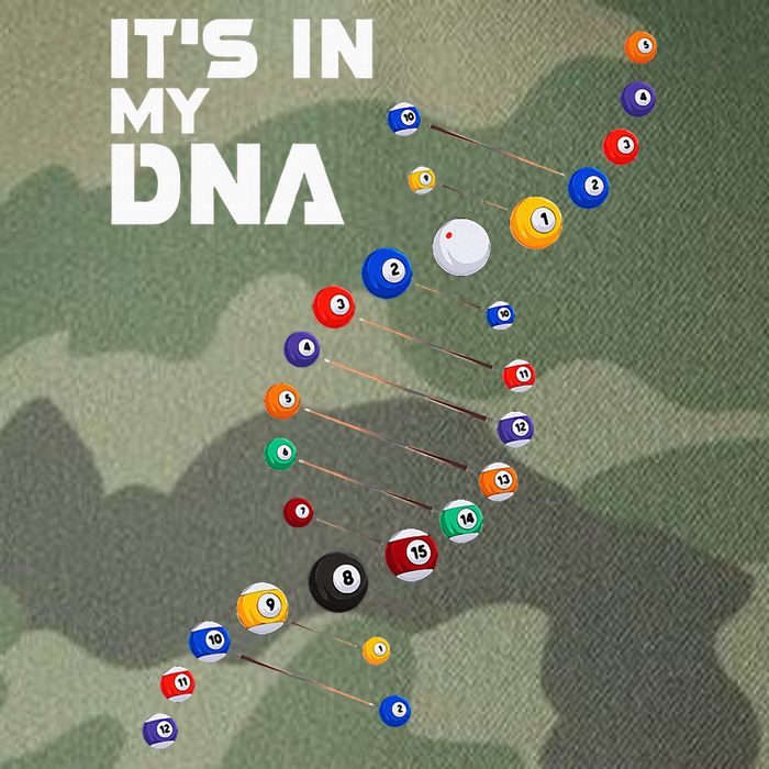 Billiards It's In My DNA  Pool Billiard Legacy Tie Dye Trucker Hat