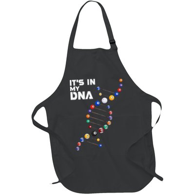 Billiards It's In My DNA  Pool Billiard Full-Length Apron With Pockets