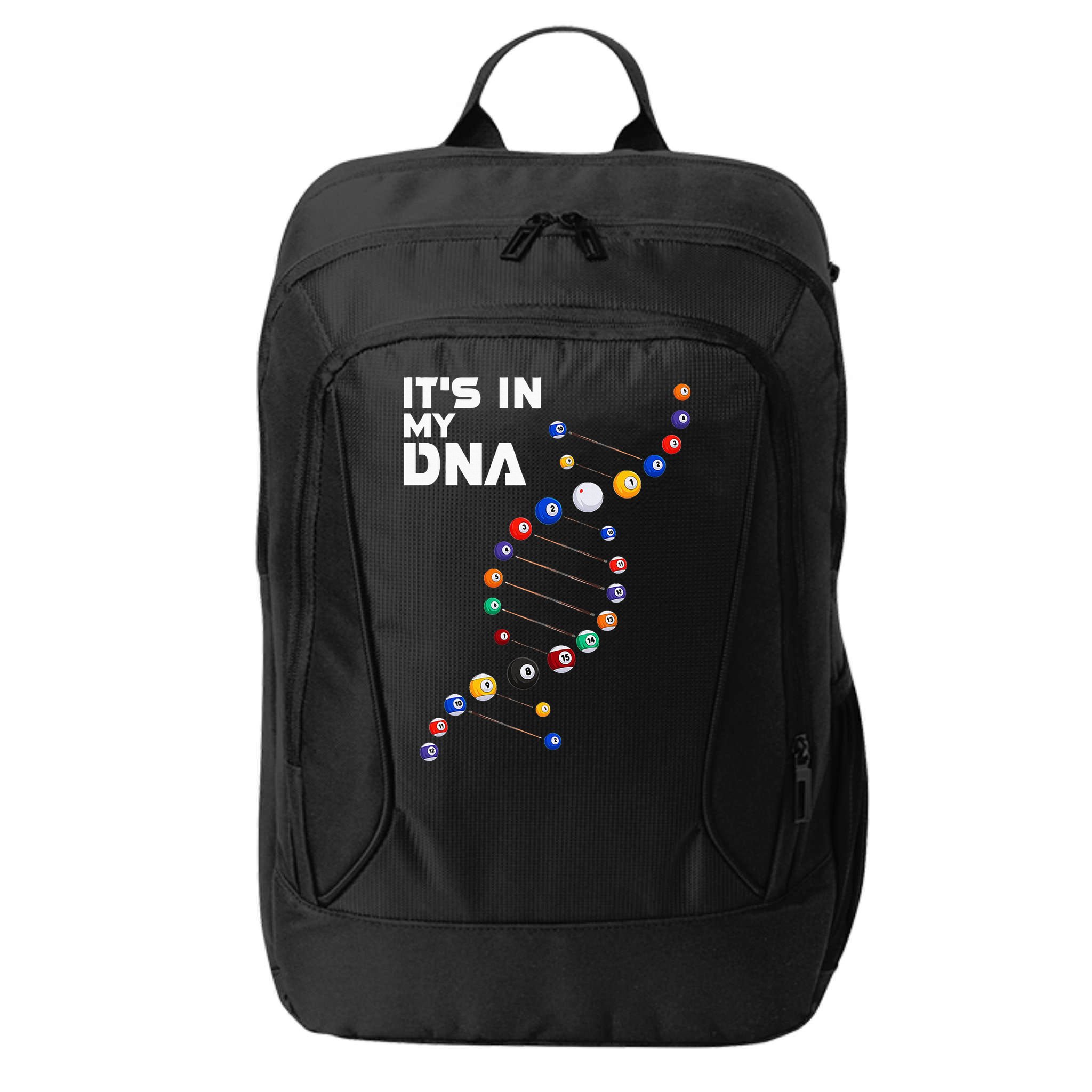 Billiards It's In My DNA  Pool Billiard City Backpack