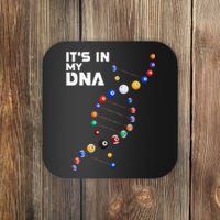 Billiards It's In My DNA  Pool Billiard Coaster