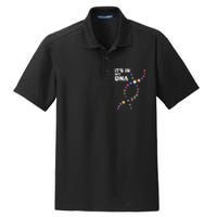 Billiards It's In My DNA  Pool Billiard Dry Zone Grid Polo