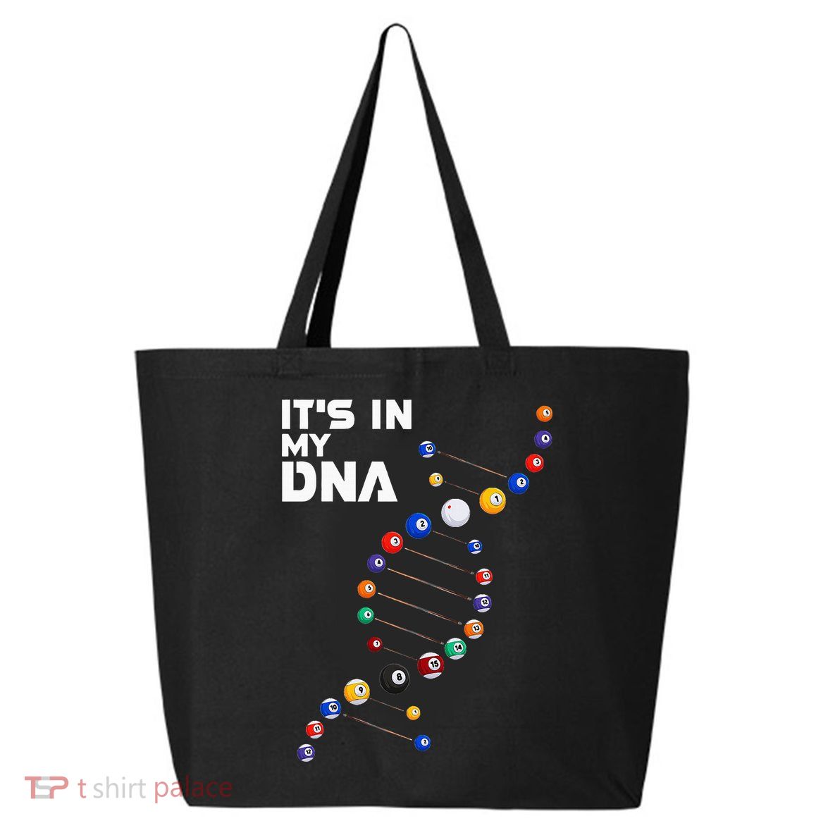 Billiards It's In My DNA  Pool Billiard 25L Jumbo Tote