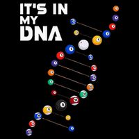 Billiards It's In My DNA  Pool Billiard PosiCharge Competitor Tank