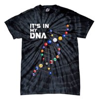 Billiards It's In My DNA  Pool Billiard Tie-Dye T-Shirt