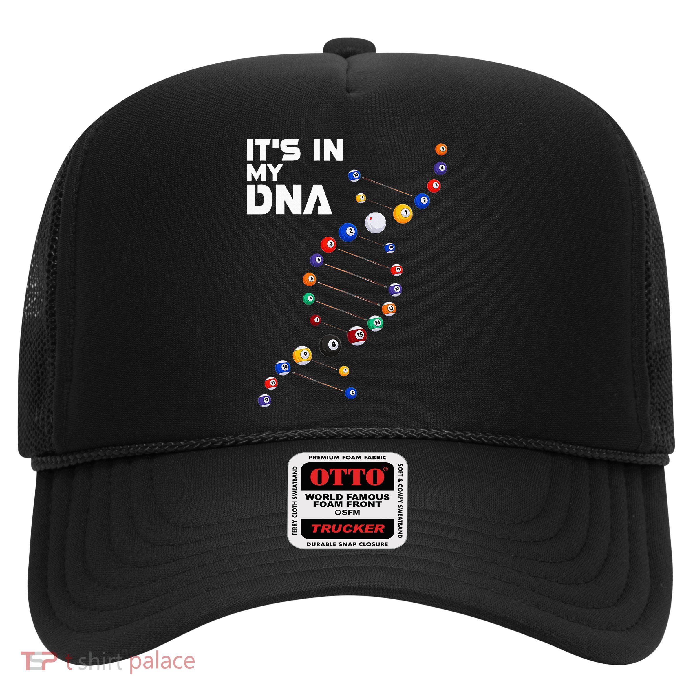 Billiards It's In My DNA  Pool Billiard Trucker Hat