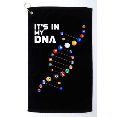 Billiards It's In My DNA  Pool Billiard Golf Towel