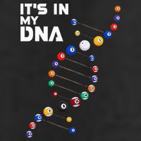 Billiards It's In My DNA  Pool Billiard Microfiber Hand Towel
