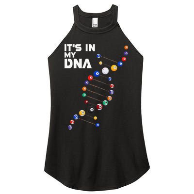 Billiards It's In My DNA  Pool Billiard Women's Perfect Tri Rocker Tank