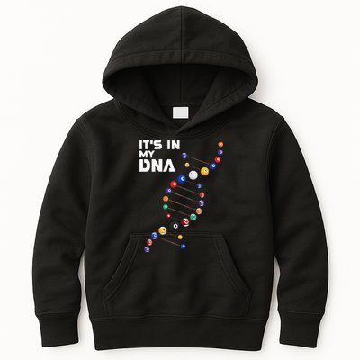Billiards It's In My DNA  Pool Billiard Kids Hoodie