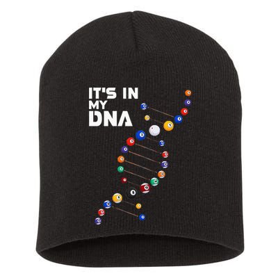 Billiards It's In My DNA  Pool Billiard Short Acrylic Beanie