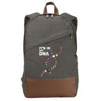 Billiards It's In My DNA  Pool Billiard Cotton Canvas Backpack