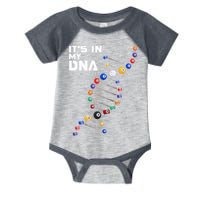 Billiards It's In My DNA  Pool Billiard Infant Baby Jersey Bodysuit