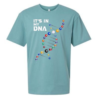 Billiards It's In My DNA  Pool Billiard Sueded Cloud Jersey T-Shirt