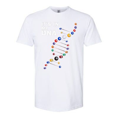 Billiards It's In My DNA  Pool Billiard Softstyle® CVC T-Shirt