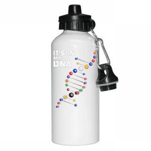 Billiards It's In My DNA  Pool Billiard Aluminum Water Bottle