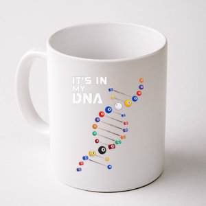 Billiards It's In My DNA  Pool Billiard Coffee Mug