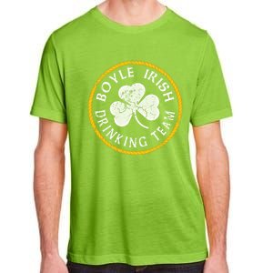 Boyle Irish Ing Team St Patricks Day Family Surname Gift Adult ChromaSoft Performance T-Shirt