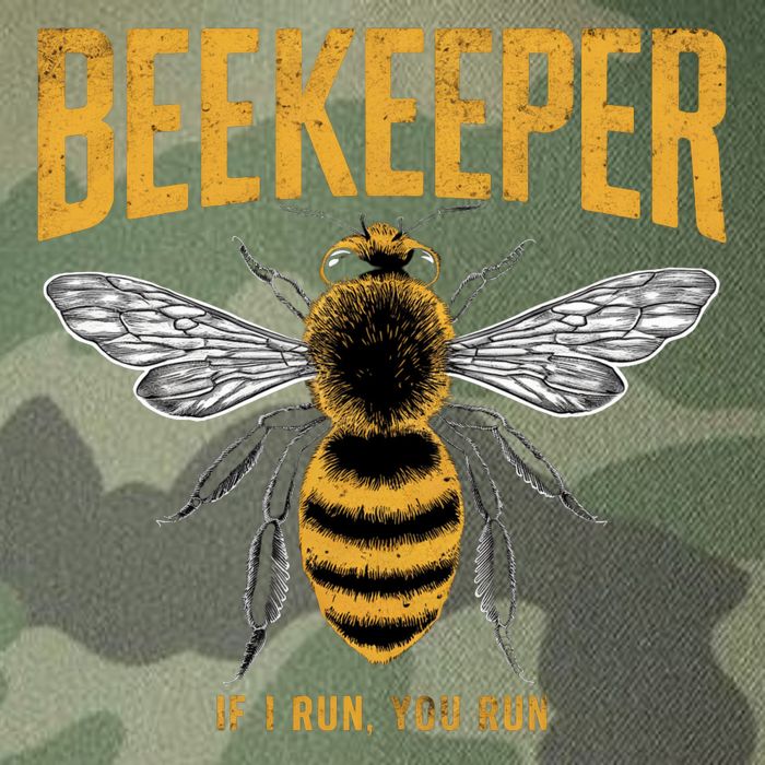 Beekeeper If I Run You Run Bee Keeper Beekeeping Bee Lovers Honeybees Apiculture Legacy Tie Dye Trucker Hat
