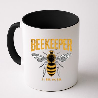 Beekeeper If I Run You Run Bee Keeper Beekeeping Bee Lovers Honeybees Apiculture Mug