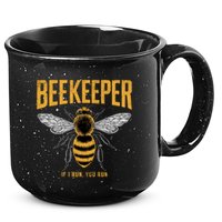 Beekeeper If I Run You Run Bee Keeper Beekeeping Bee Lovers Honeybees Apiculture 15oz Campfire Ceramic Mug