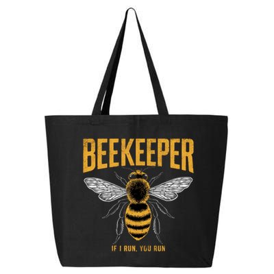Beekeeper If I Run You Run Bee Keeper Beekeeping Bee Lovers Honeybees Apiculture 25L Jumbo Tote