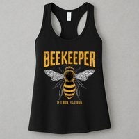 Beekeeper If I Run You Run Bee Keeper Beekeeping Bee Lovers Honeybees Apiculture Womens Tank Top