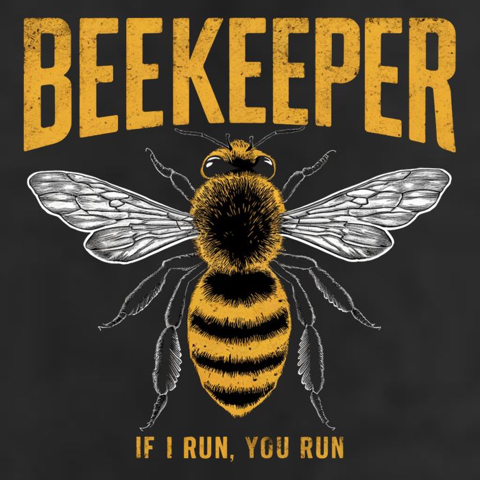 Beekeeper If I Run You Run Bee Keeper Beekeeping Bee Lovers Honeybees Apiculture Trucker Hat