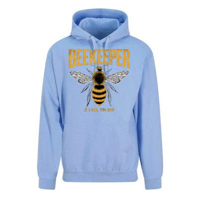 Beekeeper If I Run You Run Bee Keeper Beekeeping Bee Lovers Honeybees Apiculture Unisex Surf Hoodie