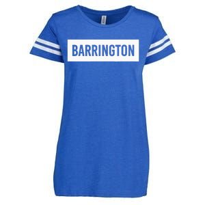 Barrington Il Illinois Funny City Home Roots Usa Gift Enza Ladies Jersey Football T-Shirt