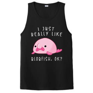 Blobfish I Just Really Like Blobfish OK Gift Stuff PosiCharge Competitor Tank