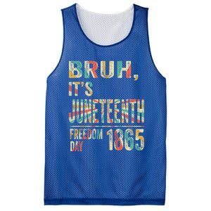 Bruh ItS Junenth Retro 2024 Day Memory 19 June 1865 Great Gift Mesh Reversible Basketball Jersey Tank