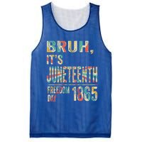 Bruh ItS Junenth Retro 2024 Day Memory 19 June 1865 Great Gift Mesh Reversible Basketball Jersey Tank