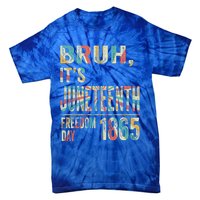 Bruh ItS Junenth Retro 2024 Day Memory 19 June 1865 Great Gift Tie-Dye T-Shirt