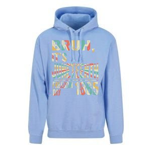 Bruh ItS Junenth Retro 2024 Day Memory 19 June 1865 Great Gift Unisex Surf Hoodie