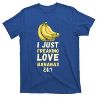 Banana I Just Like Banana Summer Fruit Banana Fruit Lovers Gift T-Shirt