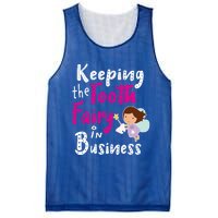 Best Im Keeping The Tooth Fairy Busy Gift Mesh Reversible Basketball Jersey Tank