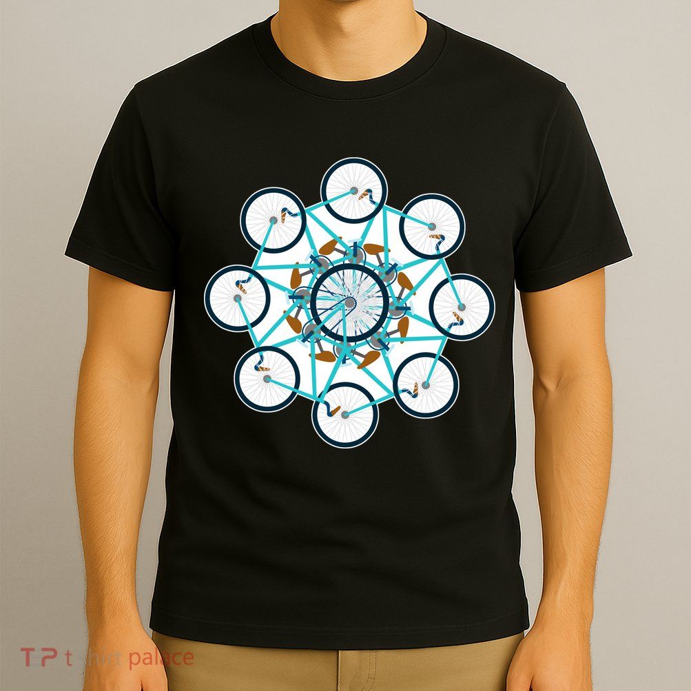 Bike Cycling Pattern T-Shirt