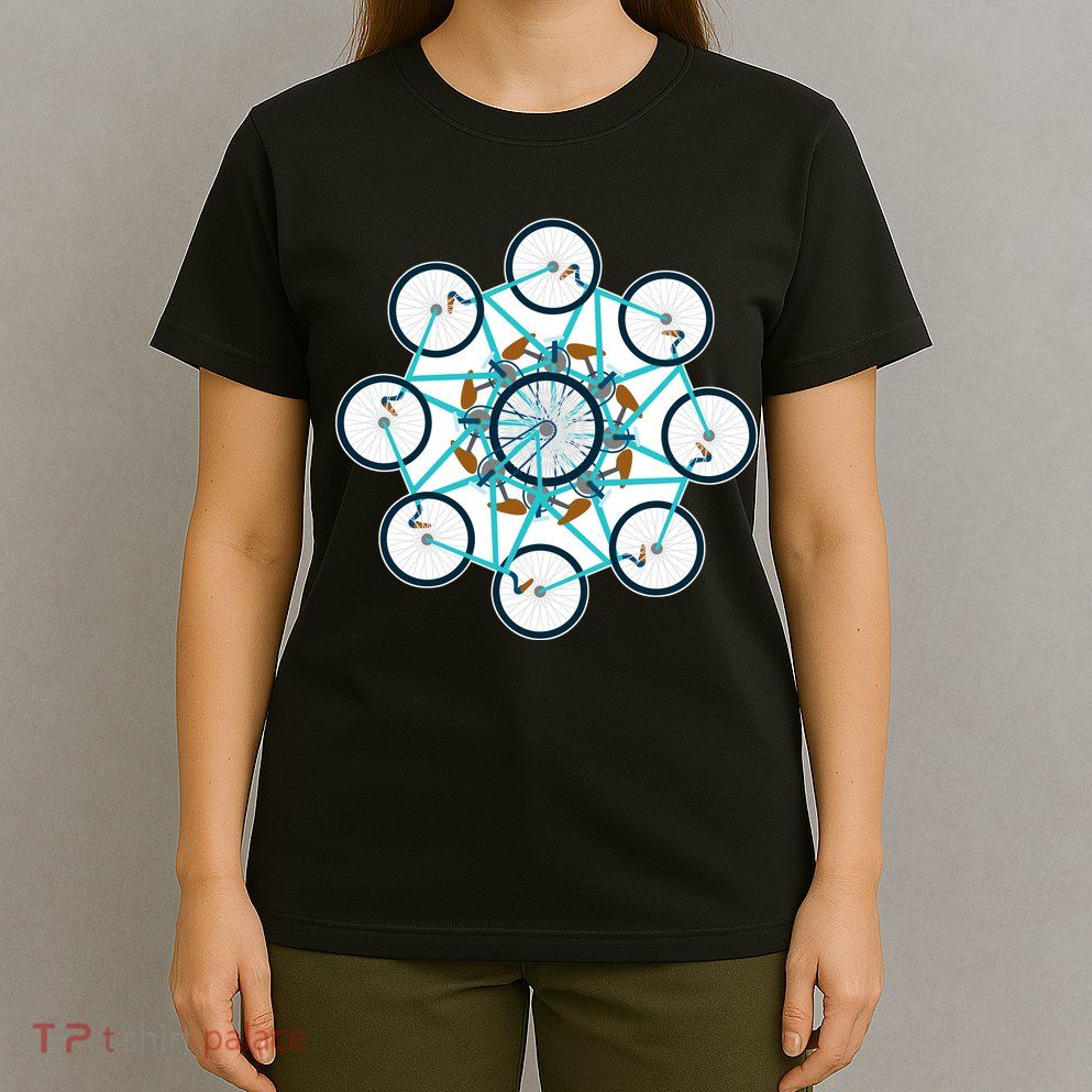 Bike Cycling Pattern T-Shirt