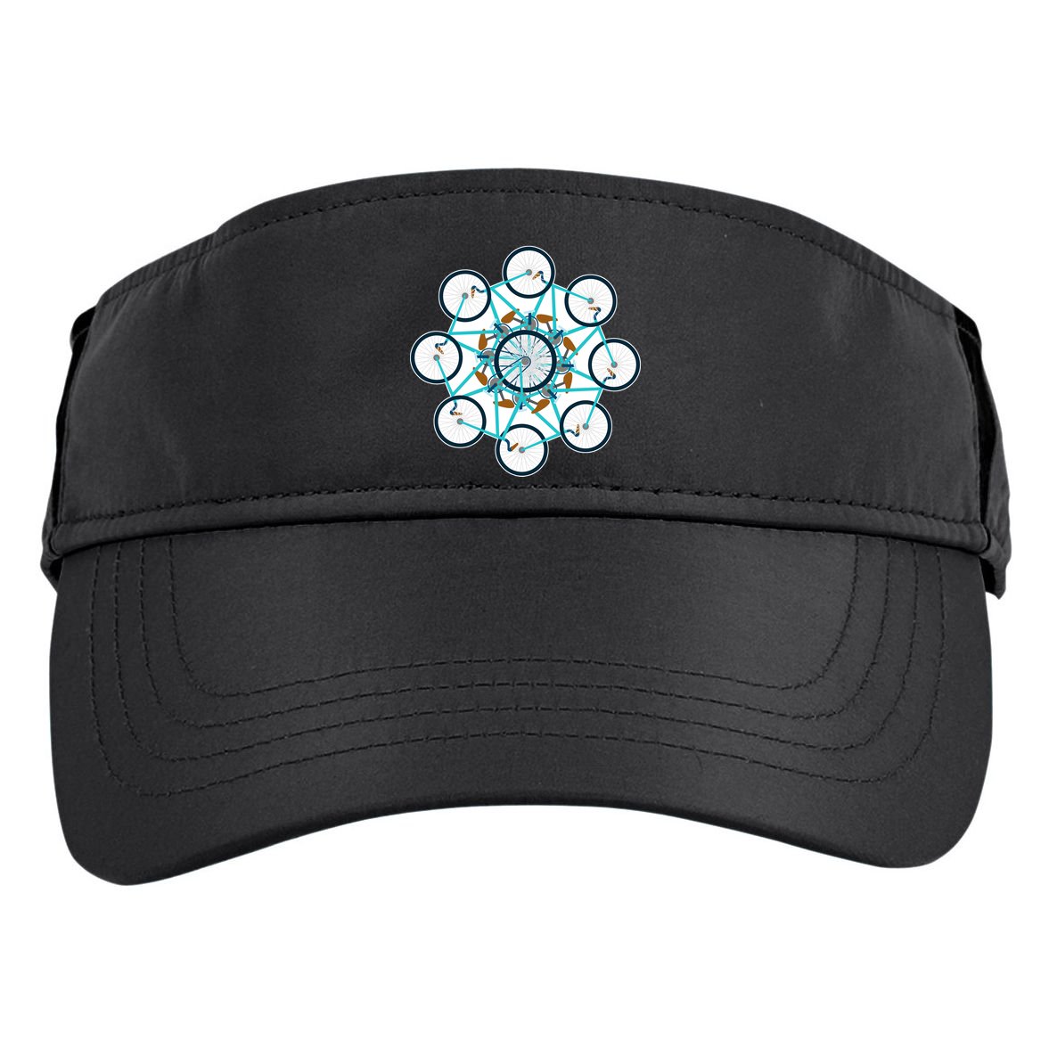 Bike Cycling Pattern Adult Drive Performance Visor