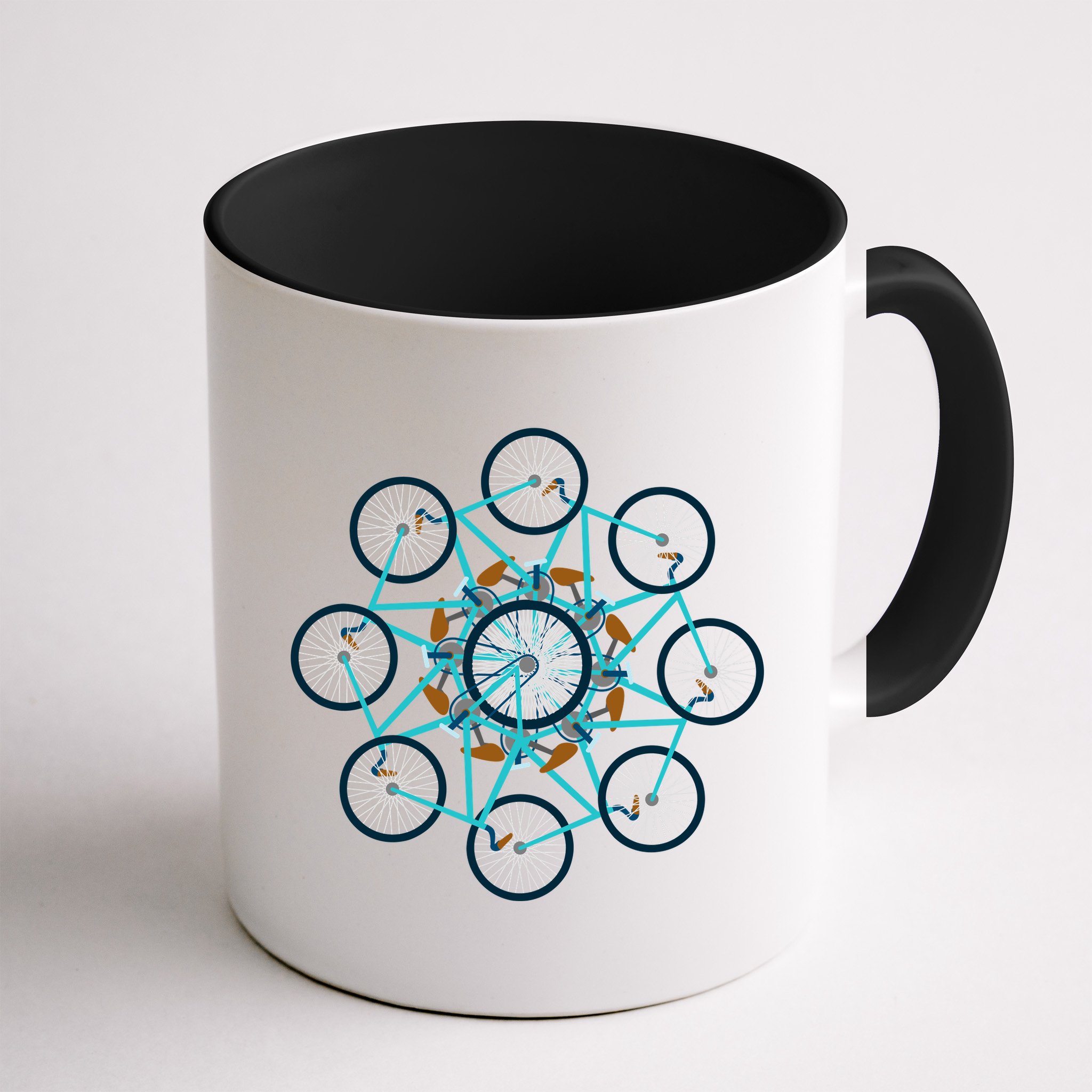 Bike Cycling Pattern Mug