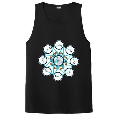 Bike Cycling Pattern PosiCharge Competitor Tank