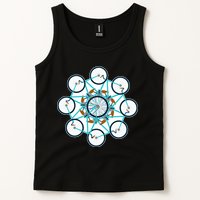 Bike Cycling Pattern Tank Top