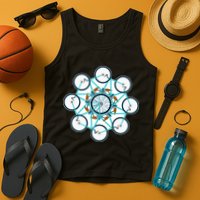 Bike Cycling Pattern Tank Top